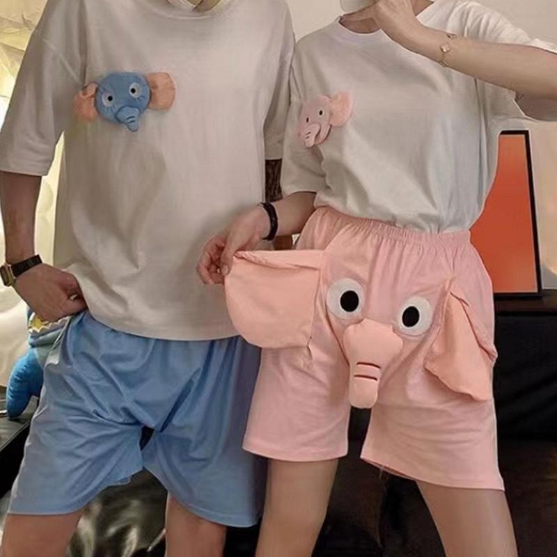 Quần Voi, Dễ Thương Và Mới, Dành Cho Bé Gái Và Bé Trai, Quần Áo Trẻ Em, Quần Áo Cha Mẹ-Con Thiết Kế Đầu Tiên Lựa Chọn 3