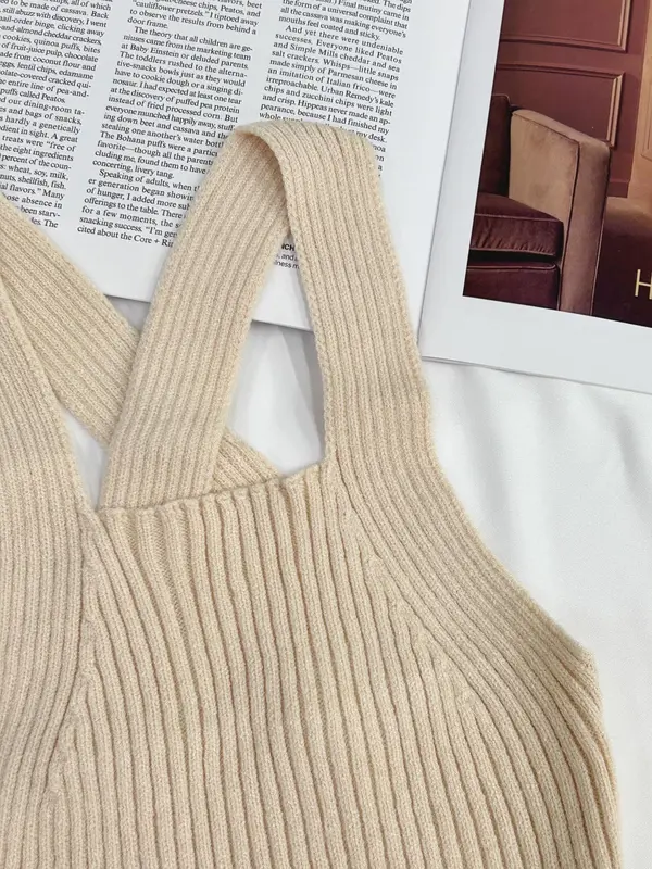 Women's Plain   Tank Top, Casual Sleeveless   Knit Top for Summer, Ladies Clothes for Daily Wear 3