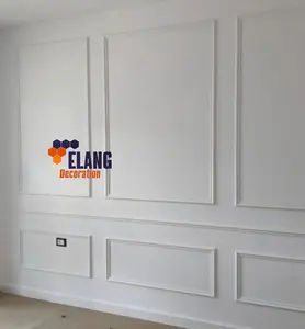 List Profil Dinding Wall Moulding HARGA/ 2 METER Warna Natural Kayu Premium / Frame Kayu Cermin Dinding