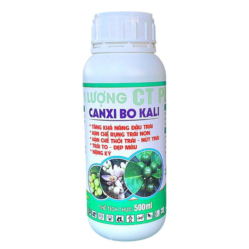 PHÂN BÓN LÁ CANXI BO KALI 500ML CHỐNG RỤNG BÔNG TRÁI NON CHỐNG NỨT TRÁI THỐI TRÁI bomaster