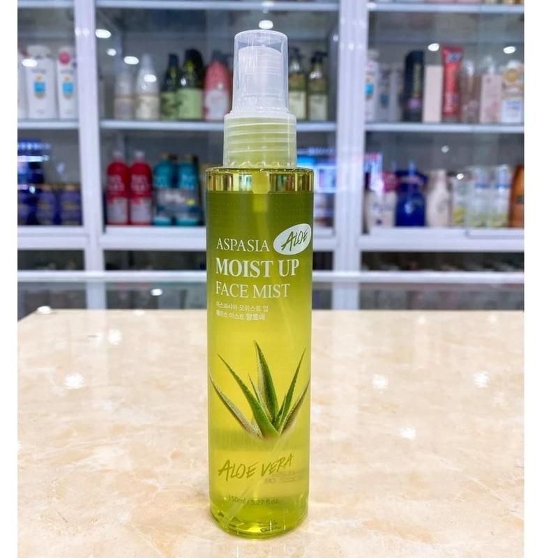 Xịt Khoáng Aspasia Moist Up Face Mist  Nha Đam Hàn Quốc 150ml