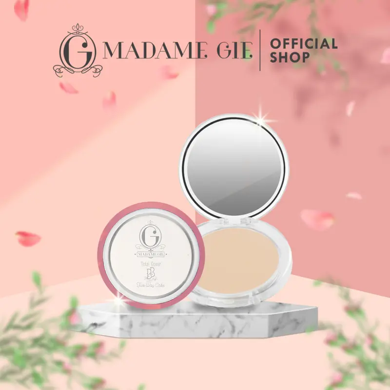 Madame Gie Total Cover BB Two Way Cake - Bedak Padat 0