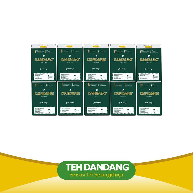 Teh Dandang Selection 45gr - Teh Tubruk - 1 Slop isi 10 Box 45gr 1
