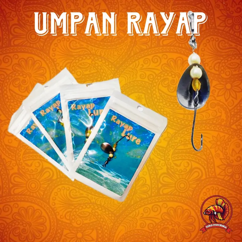 umpan casting lure rayap casting sudah mengunakan swifel untuk wader nila putihan Umpan 1