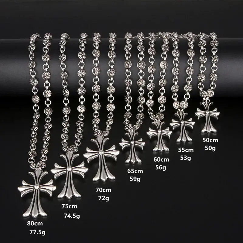 Eent Titanium Stainless Chrome Hearts Necklace