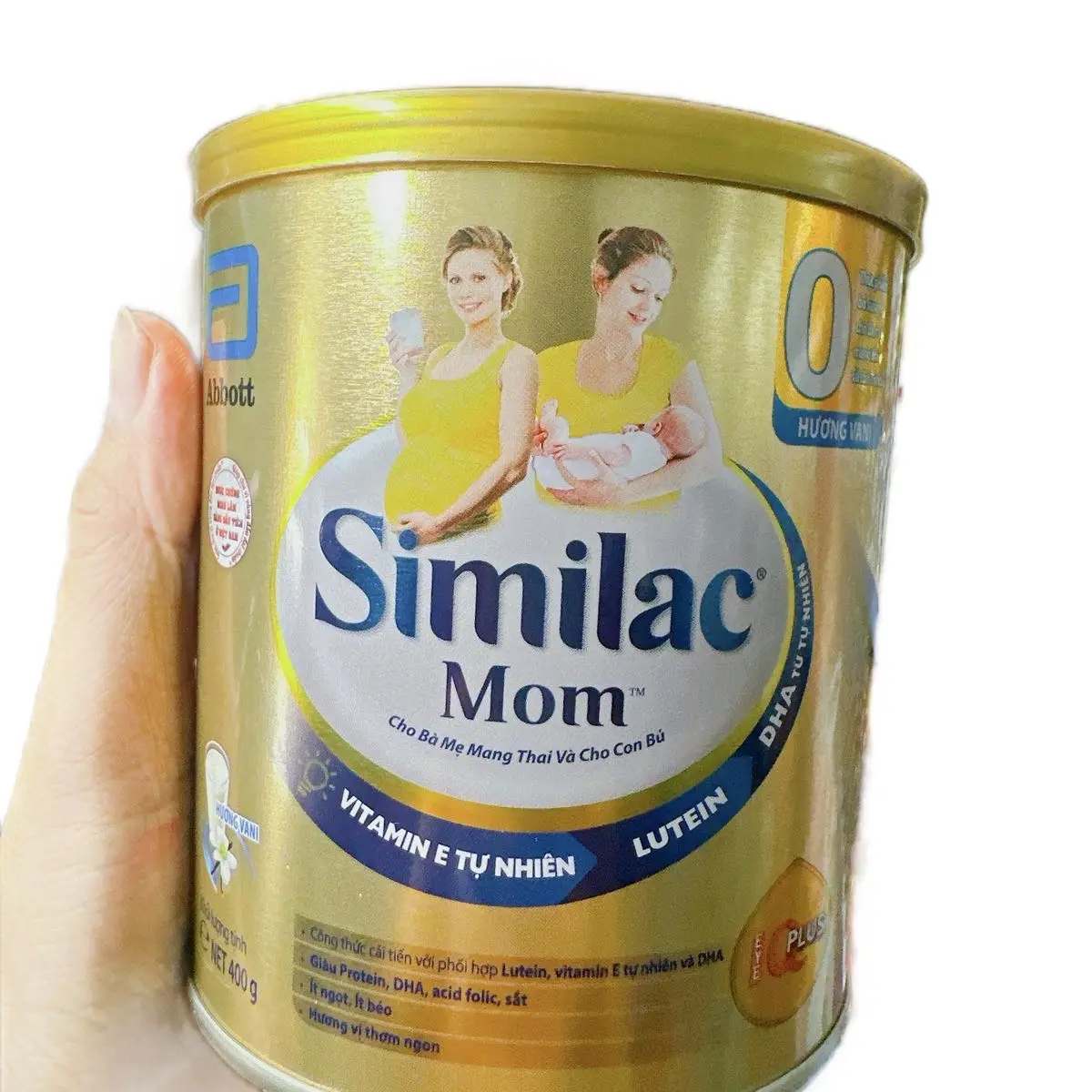 Sữa similac mom 400g, hương vani