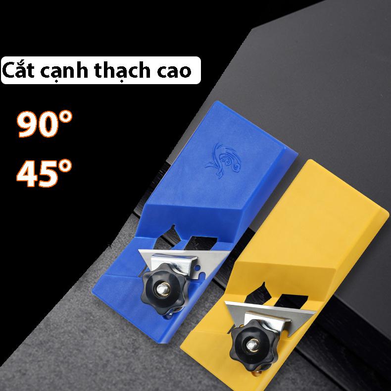 Dụng cụ cắt vát cạnh thạch cao Dao gọt chỉ bào cạnh gỗ thạch cao 45 90 bằng nhựa ABS lưỡi dao trổ sắc bén rất khỏe