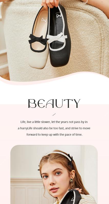 Product Introduction of Paris Zoey Carina Flatshoes Putih Sepatu Wanita Elegan Sandal Simpel Karet PZX2823301 Hitam 15