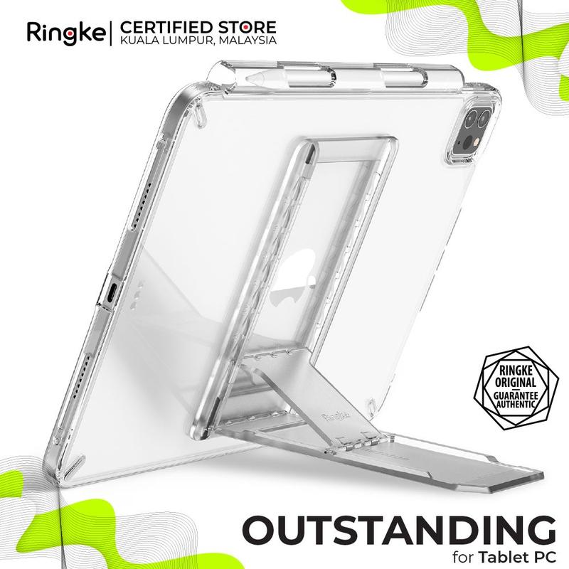 Ringke® OUTSTANDING Universal Tablet Stand Spring-Action Kickstand ...