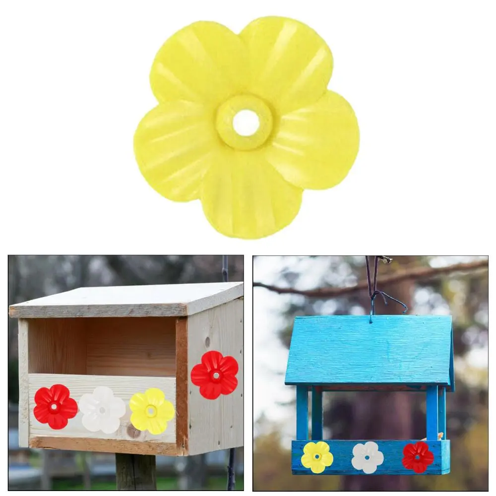 Hummingbird Feeder Replacement Flower, Bird Feeder Replacement Part, Feeding Port Replace, for Hummingbird Hanging Feeder Supplies