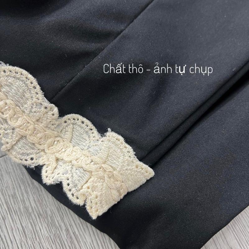 Quần Bom Nữ Dáng Lửng Chất Thô Gắn Gấu Ren Cạp Chun Co Dãn JUDIE.Closet 6