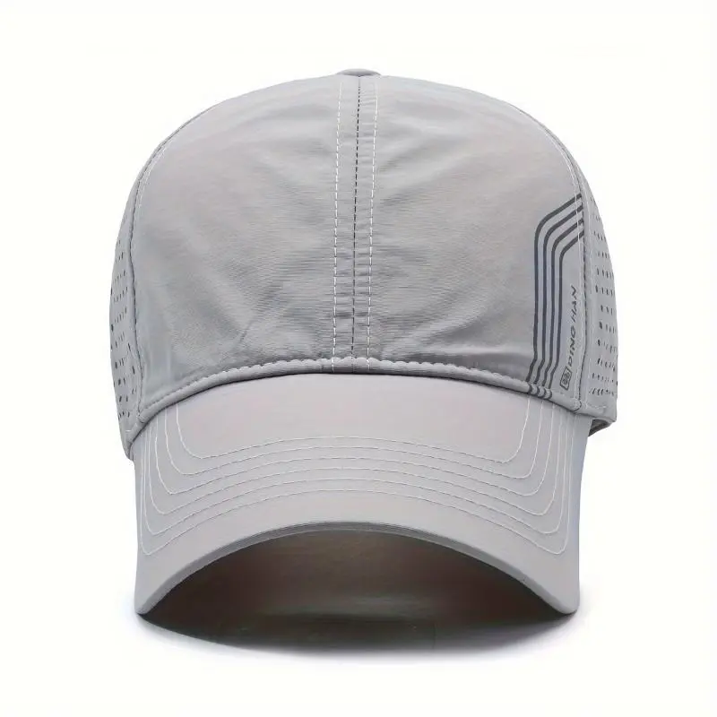 Lightweight Baseball Cap with Breathable Mesh Back, Wide Brim, Adjustable for Outdoor Sports & Travel, Available in Multiple Colors  Golf Hat 5