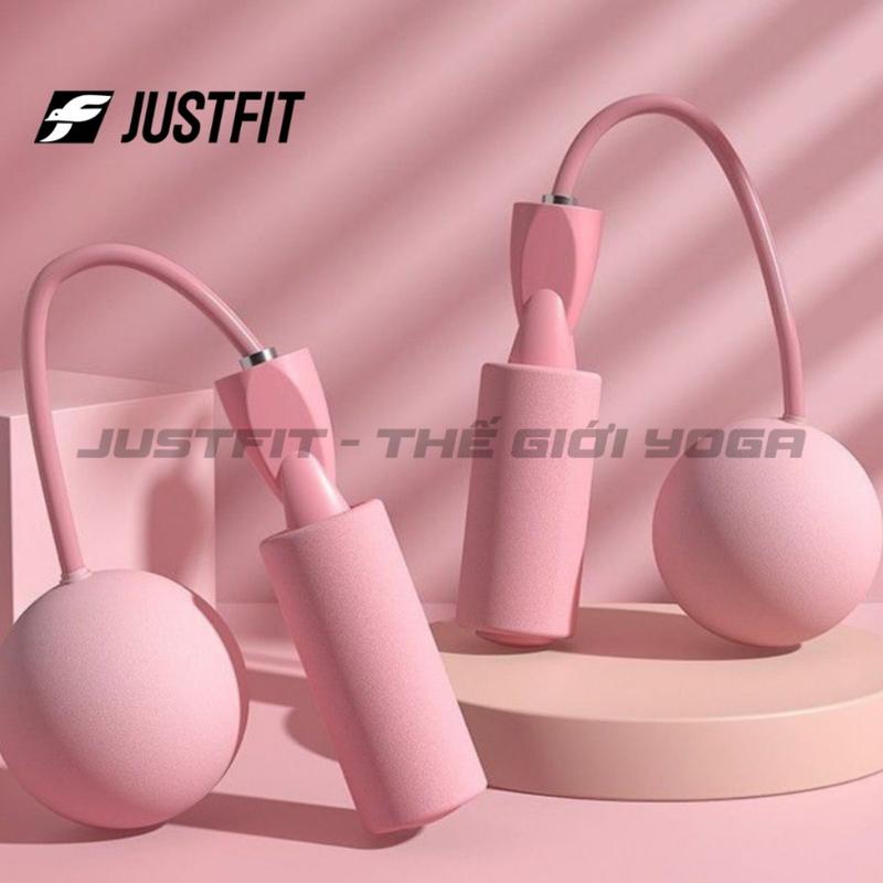 Dây nhảy không dây BÓNG TO JUSTFIT tập nhảy tập thể dục cao cấp không tiếng ồn có thể điều chỉnh
