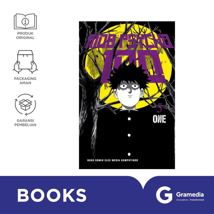 Gambar Buku Mob Psycho 100 05 (One) - - dari Gramedia Kota Administrasi Jakarta Timur Tokopedia
