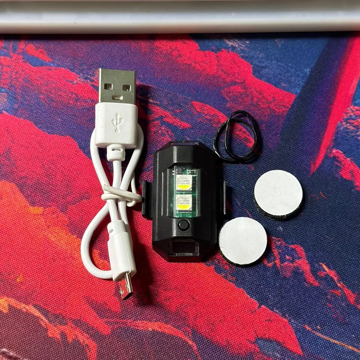 Đèn cảnh báo mini - gắn được nhiều vị trí  - phụ kiện xe