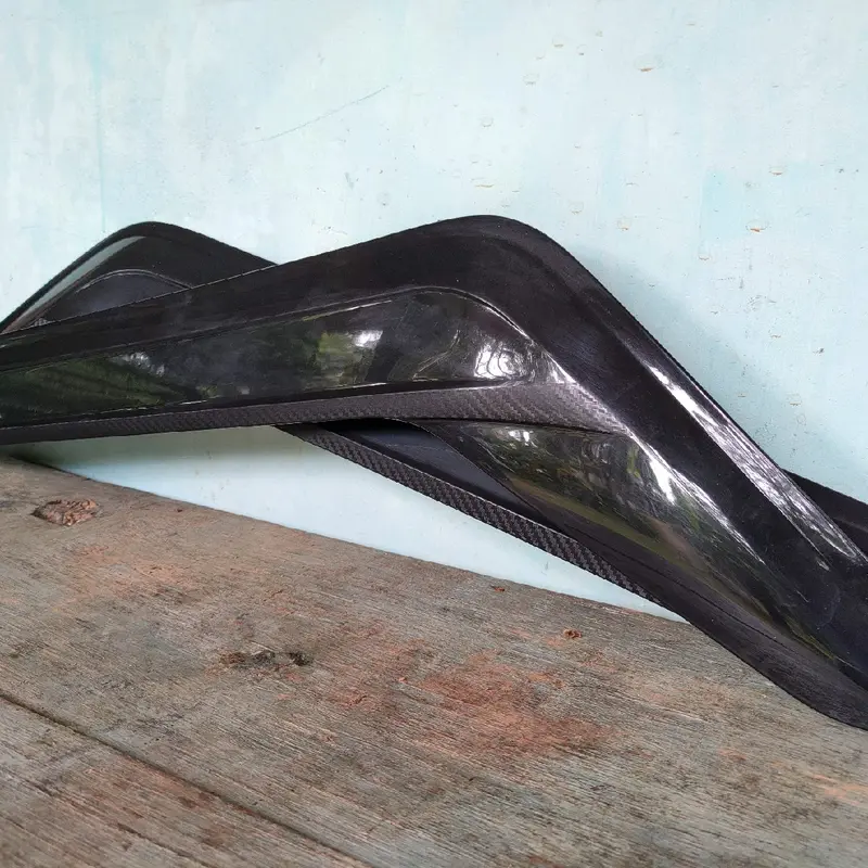 Talang Air Mobil L300 model Giga Karbon Lentur 1 set 2 buah 3