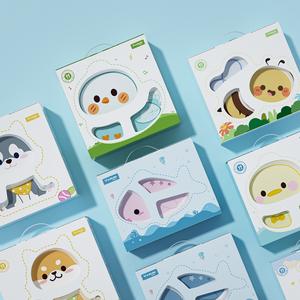 Bộ Đồ Ăn Cho Trẻ Em, Phong Cách Ins Hoạt Hình Dễ Thương Và Sáng Tạo, Bát Và Đĩa, Thích Hợp Sử Dụng Trong Gia Đình, Quà Tặng Hoạt Động Thực Dụng, Bộ Đồ Ăn An Toàn Cho Bé, Thích Hợp Cho Trẻ Em, Bao Gồm Hộp Quà Tặng baloch  o  bevaolop  1