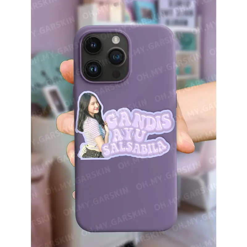 Stiker Foto dan Tulisan Nama Custom - Cetak Photo Stiker Waterproof 5