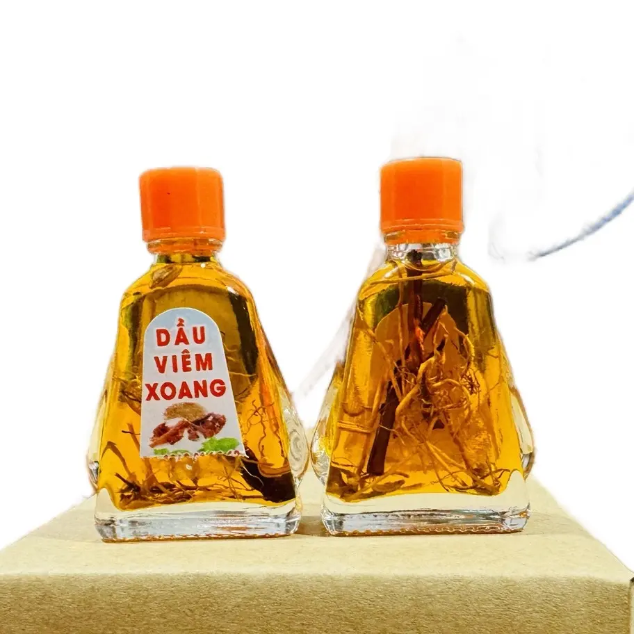 Combo 2 chai dầu vàng có rễ HOÀ HẢO 7ml trị liệu bằng hương thơm hit  muisieuto dầu  gió dầu  gió