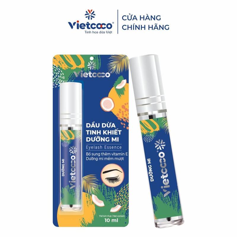 mascara Dầu dừa tinh khiết dưỡng mi VIETCOCO 10ml - Mỹ Phẩm Cosmetic Trang Điểm