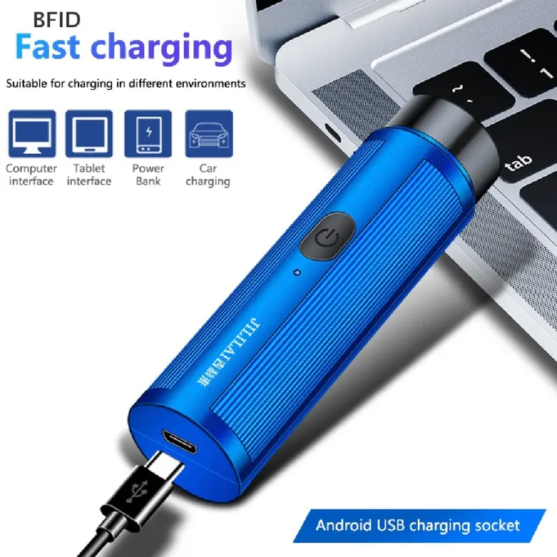 Mini Razor Electric Alat Cukur Kumis Jenggot Hidung Elektrik Pencukur 5
