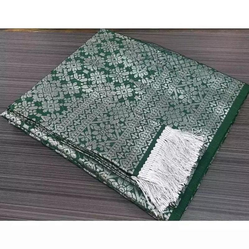 Songket Selendang Set songket selendang. setelan songket Benang Elegan 4