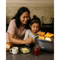 Gambar IDEALIFE - Toaster – Pemanggang Roti - 4 slice - BT-4001 dari IDEALIFE ONLINE STORE Kota Administrasi Jakarta Utara 4 Tokopedia