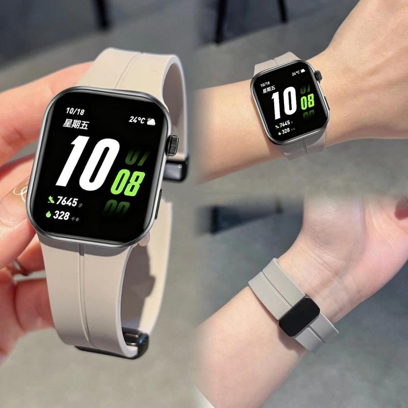 Dây đeo đồng hồ cho Honor Watch Choice 2i – dây silicone với khóa nam châm