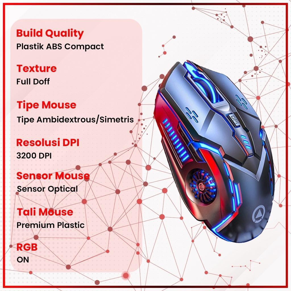 Mouse Gaming Mekanis Berkabel dengan Tombol Samping untuk Esports, Cocok untuk Komputer Desktop, Cocok untuk Pria dan Wanita, Operasi Senyap untuk Penggunaan di Kantor Mouse Gaming Mekanis Berkabel dengan Tombol Samping untuk Esports, Cocok untuk Komputer Desktop, Cocok untuk Pria dan Wanita, Operasi Senyap untuk Penggunaan di Kantor