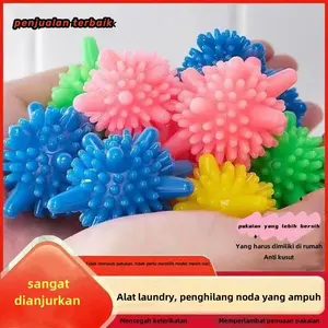 [Bola Binatu] + [Bola Pembersih Dekontaminasi] + [Anti kusut + Anti simpul]