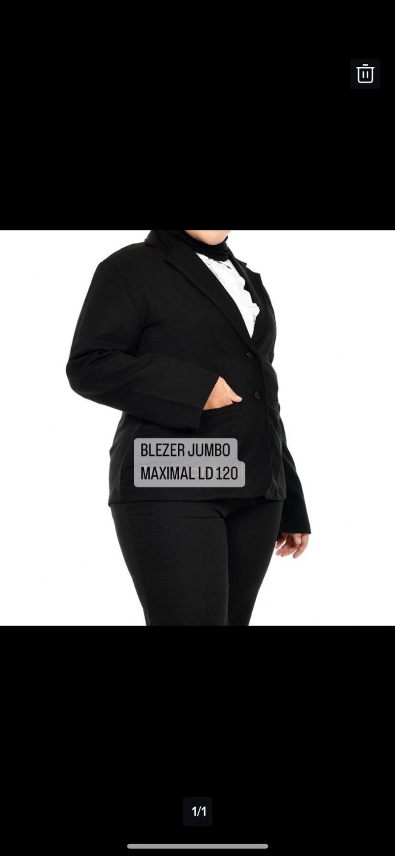 Product Introduction of Blazer  kantor  jas kantor wanita jumbo blazer kerja wanita Abu Hitam navy blazer jumbo wanita hitam formal wanita 0
