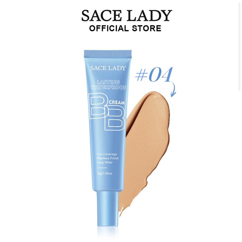 Kem nền BB SACE LADY chống thấm nước lâu trôi 30g tone sáng tặng mút trang điểm 6