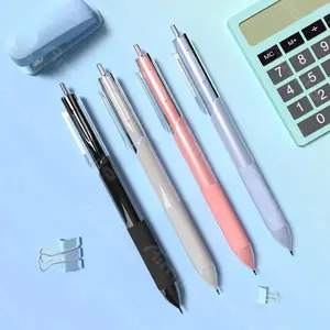 (1pcs) PULPEN Aimilo Gel Pen Pulpen pena Gel Retractable Tinta Warna Hitam 0.5mm 1 PCS Alat Tulis Sekolah Kantor