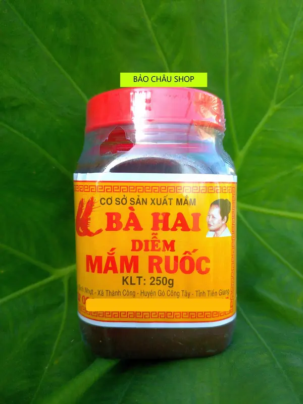 MẮM RUỐC BÀ HAI GÒ CÔNG (DIỄM) - 250G/HỦ Gia Vị 0