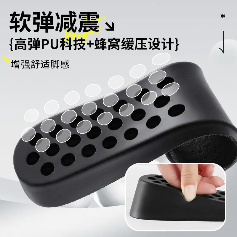 Miếng Lót Giày Tăng Chiều Cao, Chiều Cao 20245cm, Dành Cho Bé Trai Và Nam, 1cm, Thích Hợp Cho Mùa Hè, Đệm Tăng Chiều Cao Bên Trong, Thoáng Khí Và Thoải Mái, Không Collapse, Dành Cho Nam Và Nữ 3