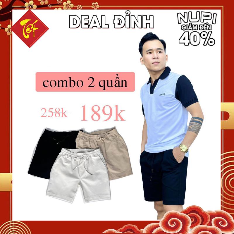 Combo 2 Quần Vải Kaki Nam Nữ Có Túi QS5 - Menswear