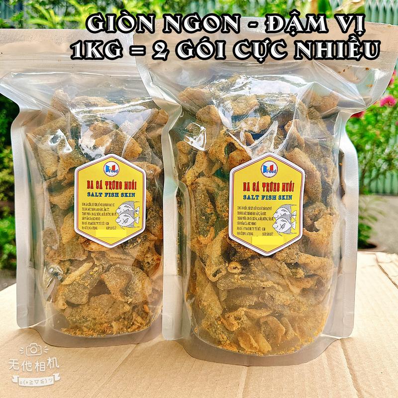 Da Cá Trứng Muối - Món Ngon ăn vặt từ Singapore