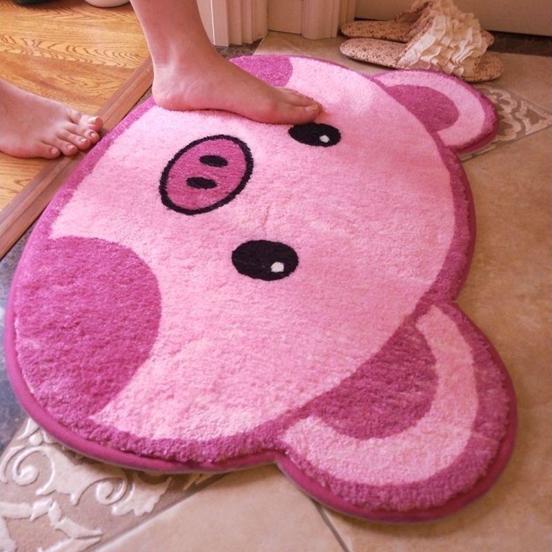 Thảm Chân Lông Cừu 3D Siêu Mềm Mịn Cute Cao Cấp hàng loại 1 40x60cm ảnh thật ở dưới