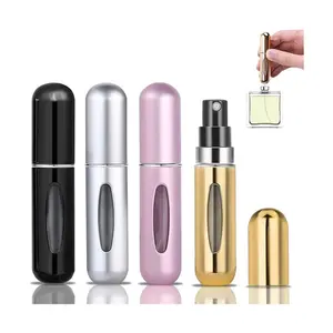 Botol Parfum Mini Refill Wadah isi Ulang Bottle Parfume Travel Glossy