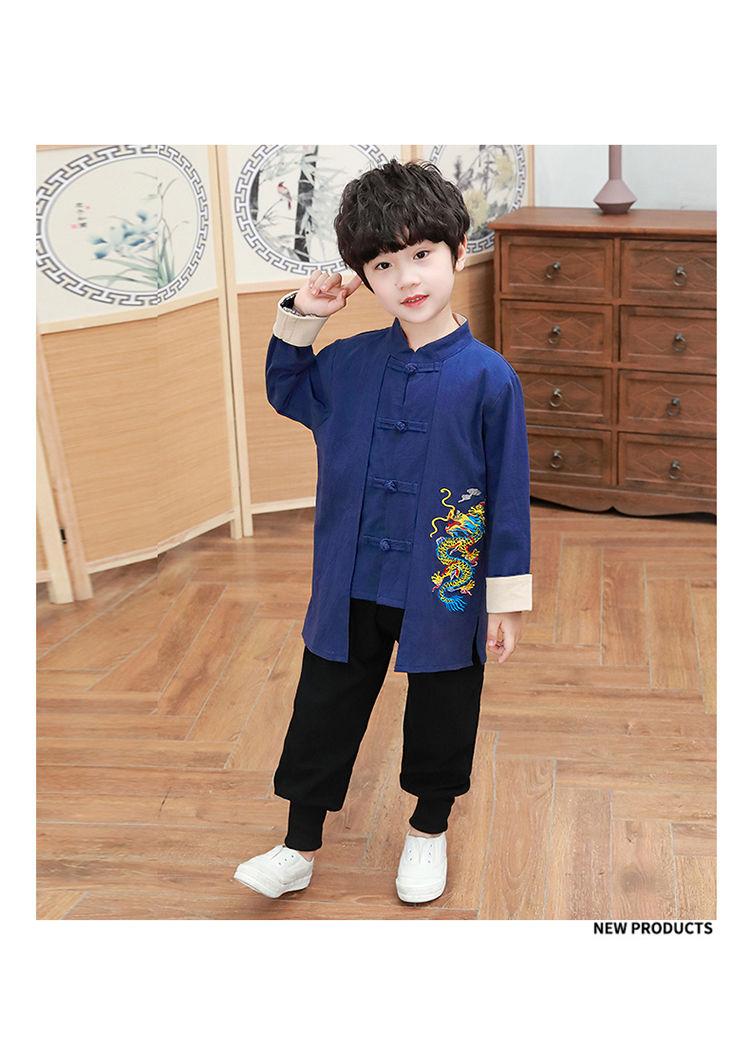 Product Introduction of Quần Áo Truyền Thống Trung Quốc Hanfu, Dành Cho Bé Trai, Trang Phục Cổ Xưa Cho Trẻ Em, Quần Áo Bậc Thầy Phong Cách Trung Quốc, Nhà Tu Nhỏ Bộ Đồ Cổ Điển Trung Quốc, Thích Hợp Cho Biểu Diễn Sân Khấu, Bộ Sưu Tập Năm 2024 10