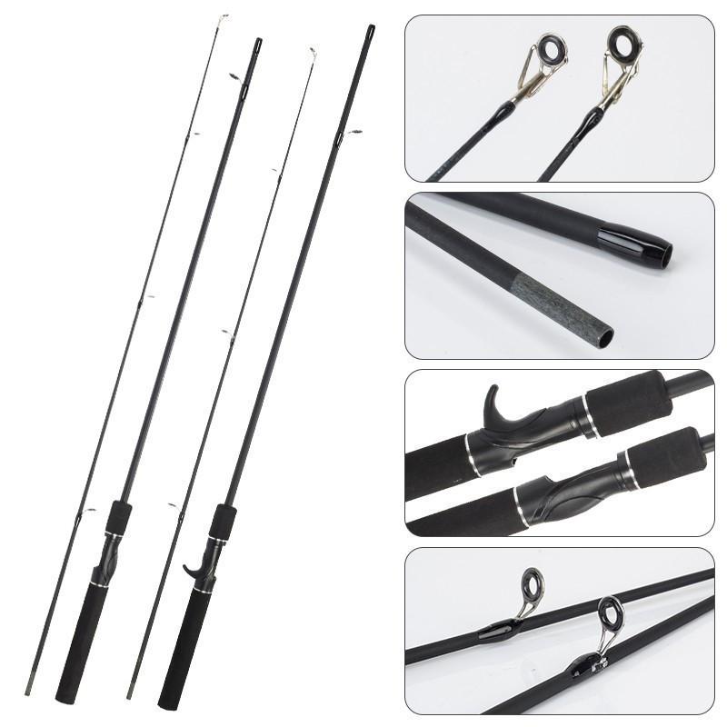 SET JORAN 【# Beli 1 Dapat 5 #】1.65m/1.8m/2.1m/2.4m Pancing Set Lengkap Murah Pancing 1 Set Lengkap Kuat COD Set Alat Pancing Murah Pancing 1 Set Murah Dan Kuat 1.65m 1.8m 2.1m 2 Bagian Pancing 6