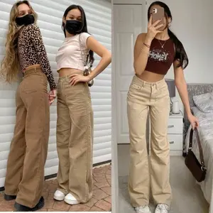 Celana Kulot Highwaist Mozza Jeans Celana kulot wanita Mozza Polos