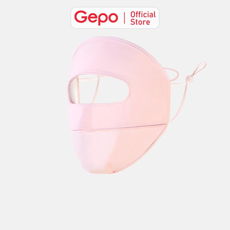 Khẩu trang chống nắng chống tia UV chất lụa băng mềm mịn mát thông thoáng GEPO