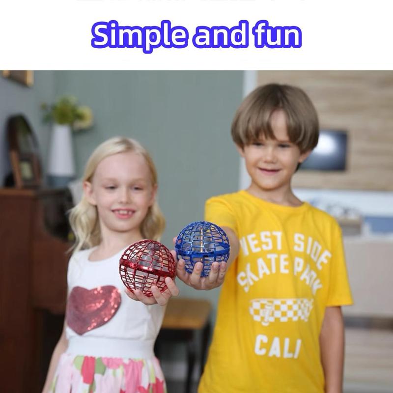 Product Introduction of Christmas Spinning Ball, 1 Count Intelligent Sensing Ufo Floating Aircraft, Indoor & Outdoor Flying Toy, Creative Spinning Ball, Party Favors for Kids, Christmas Gift, Stocking Filler 7