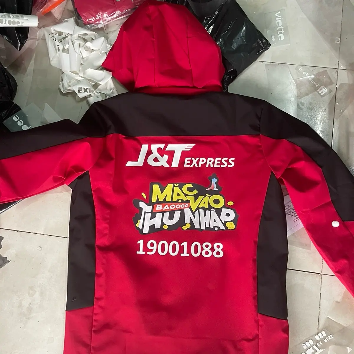 Áo khoác gió giao hàng JT mặc vào bao thu nhập aogio 4mua aokhoac nam Menswear Jacket
