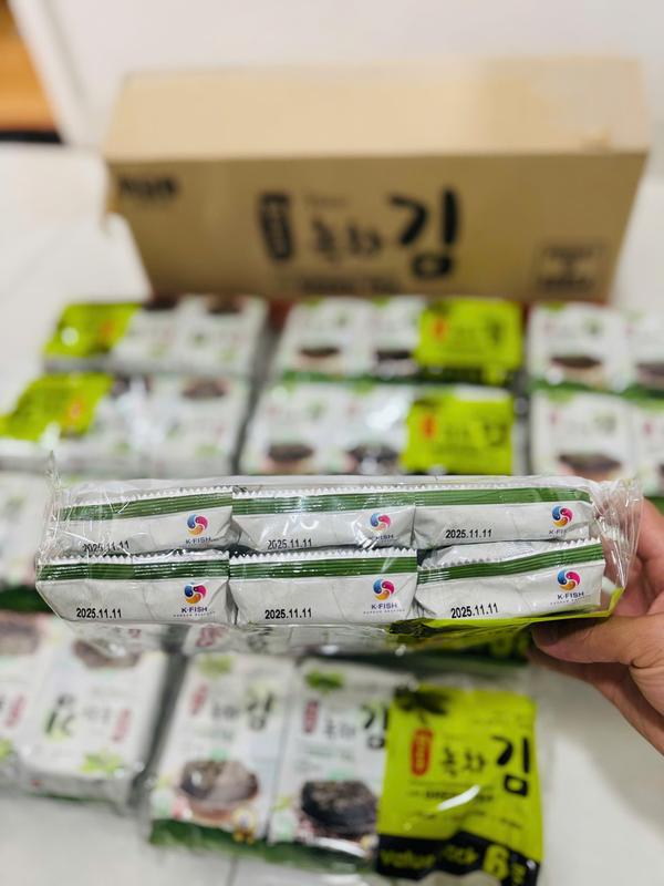 [ 1 Thùng 96 gói ]  Rong biển Hàn Quốc K FISH
