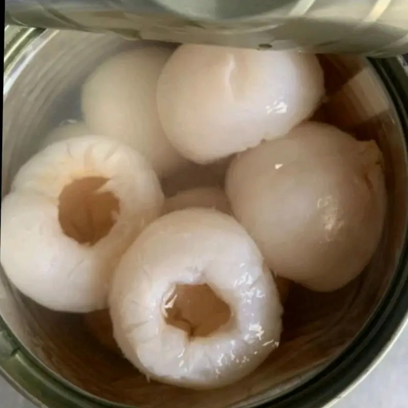 VẢI THIỀU NGÂM NƯỚC ĐƯỜNG THANH HÀ BITRACO 565GRAM [ VẢI ĐÓNG HỘP / VẢI LON ] Ăn vặt food 1