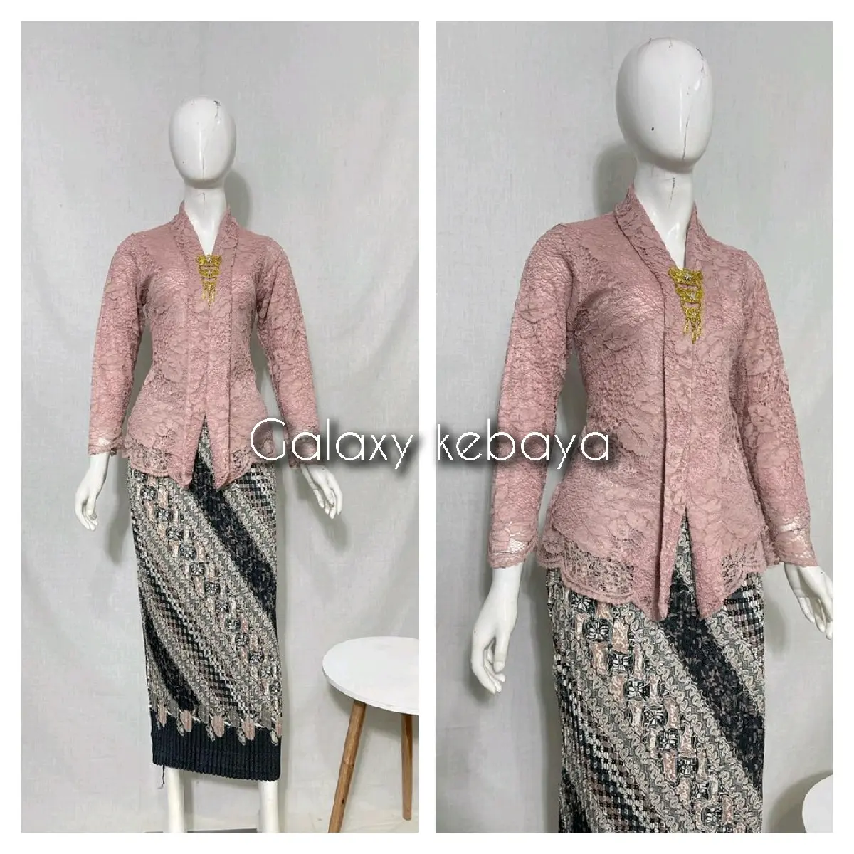 KEBAYA KARTINI PENDEK/ kebaya brokat /kebaya slimfit/kebaya wisuda