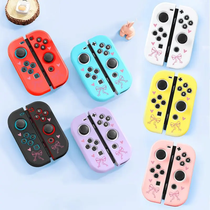 Cute Cat Paw Pattern Game Controller Protective Case, Anti-scratch & Oil-proof Game Controller Protector, Console Accessories for Nintendo Switch 3