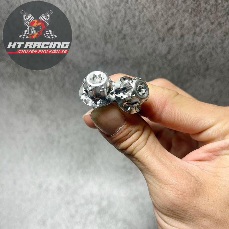 Ốc chân gương Salaya Inox 304 găng thuận nghịch cho nhiều dòng xe.